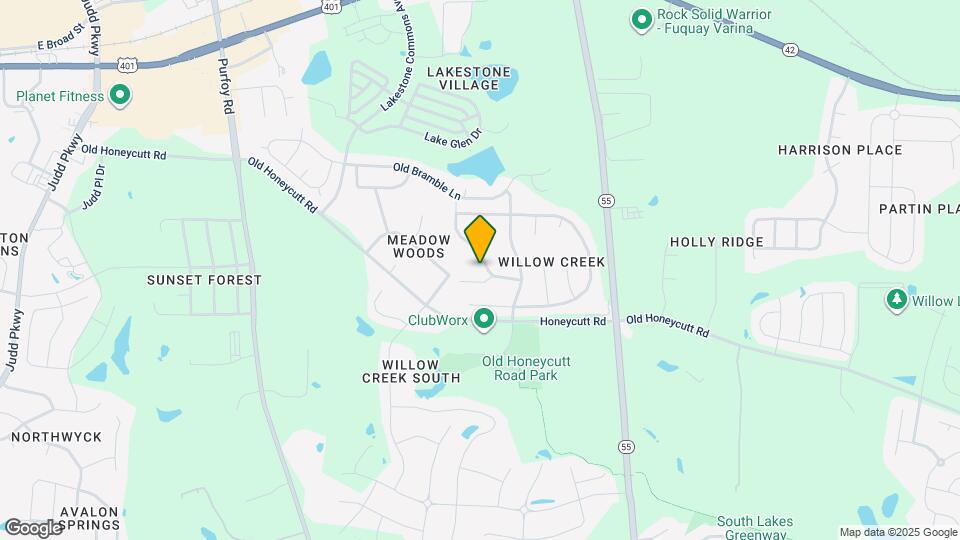 215 N Fuquay Springs Ave Map and Location Details