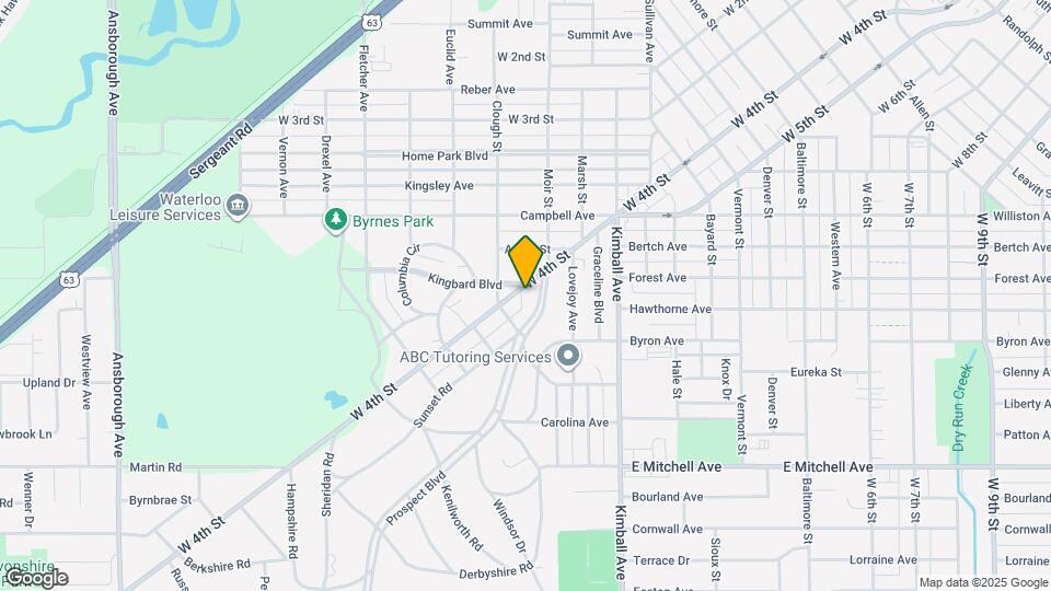 2025 W 4th St Map and Location Details