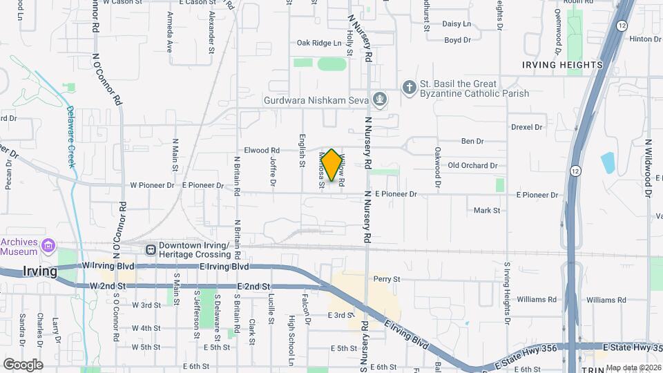 809 E Pioneer Dr Map and Location Details