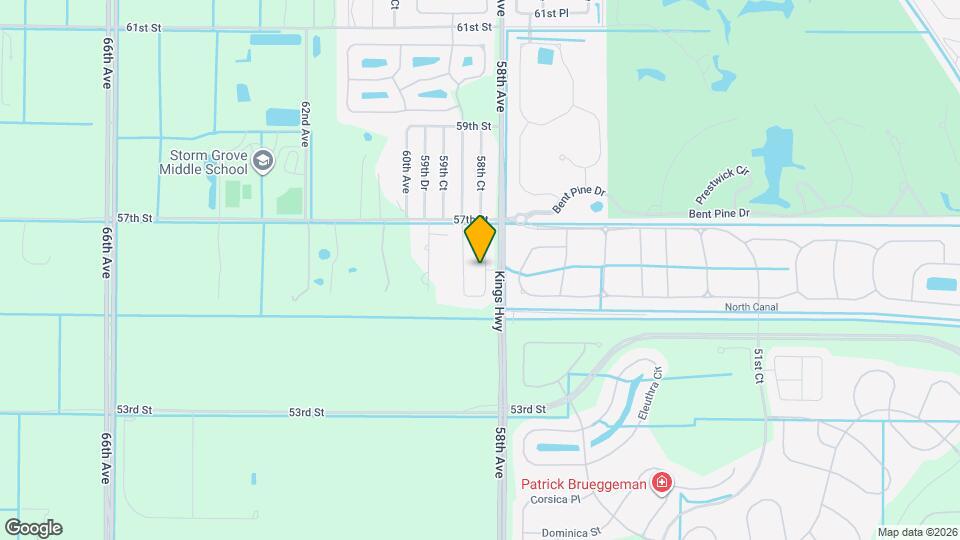 5836 Pine Ridge Cir Map and Location Details