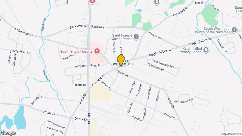 129 Pleasant St Map and Location Details