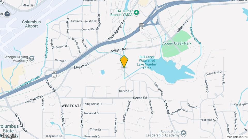 4702 Rowland Ave Map and Location Details