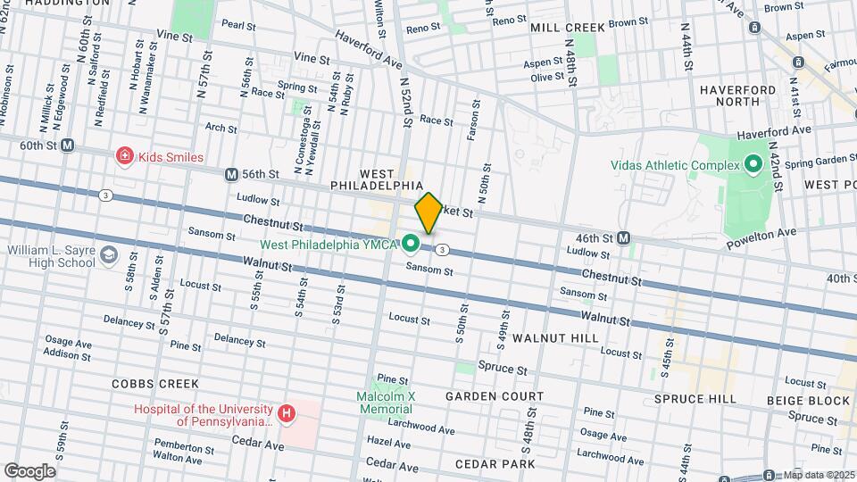 38 S 51st St Map and Location Details
