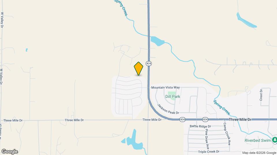 961 N Camas Ln Map and Location Details