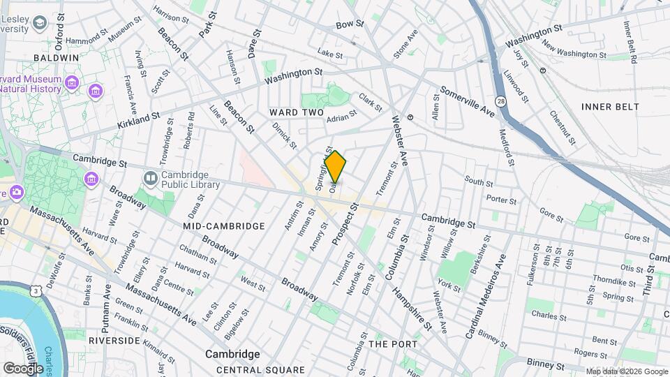 11 Oakland St Map and Location Details