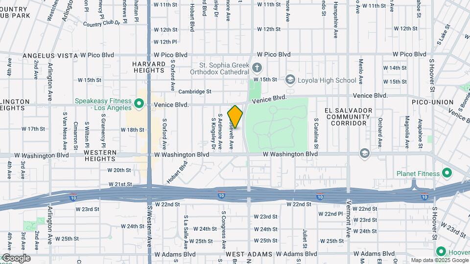 1738 Roosevelt Ave Map and Location Details