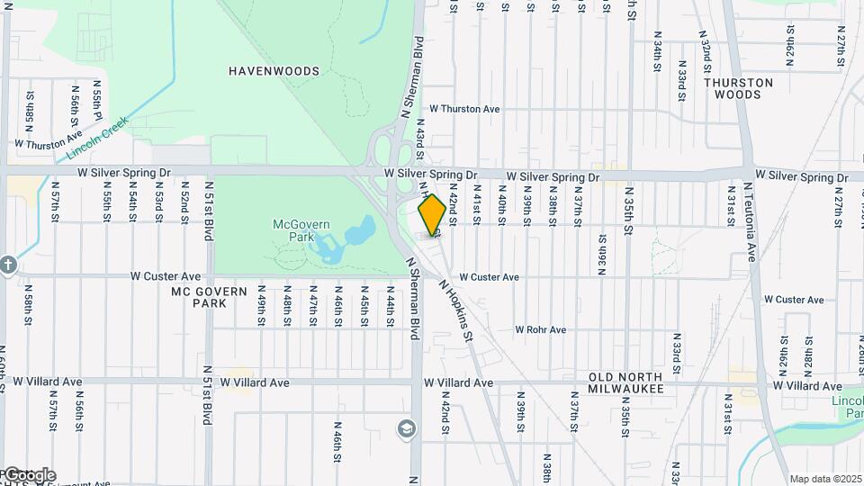5455 N Hopkins St Map and Location Details