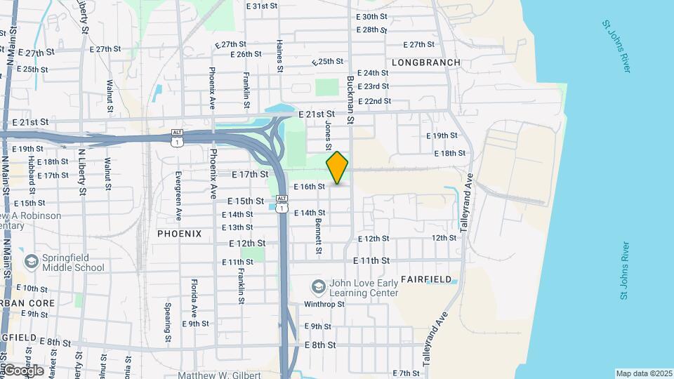 1616 E 16th St Map and Location Details