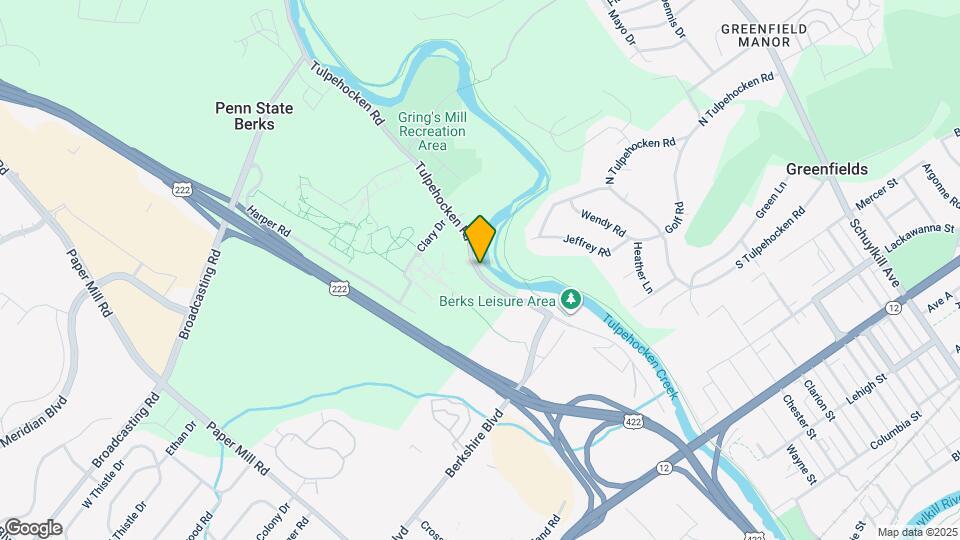 2071 Tulpehocken Rd Map and Location Details