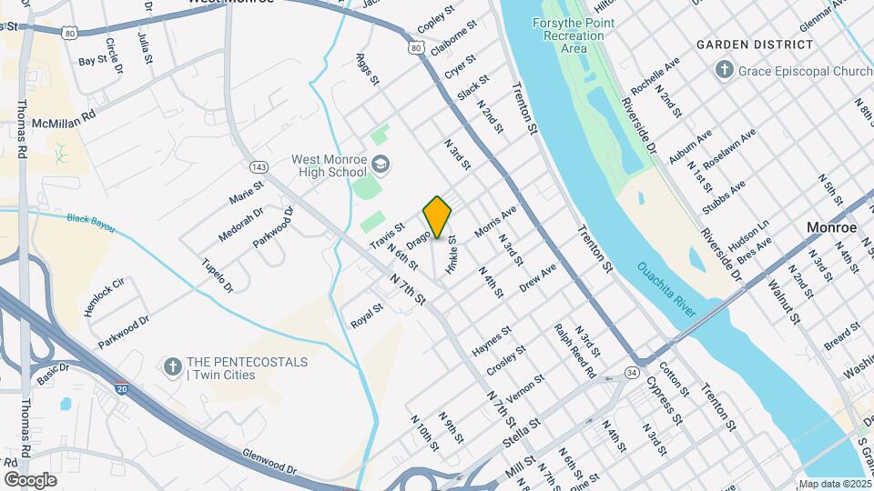 118 Crescent Dr-Unit -Apt C Map and Location Details
