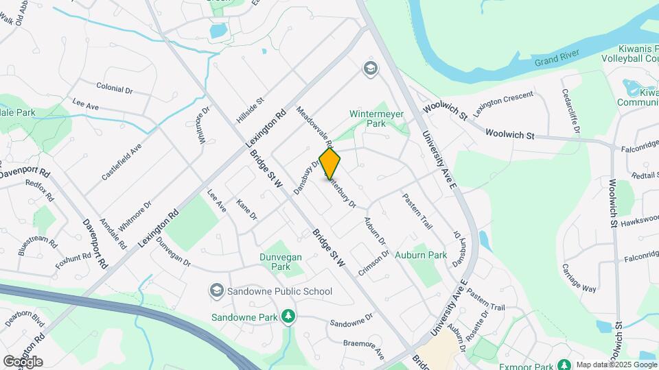 291 Canterbury Dr Map and Location Details