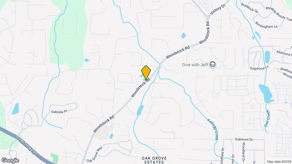 6312 Woodstock Rd Map and Location Details