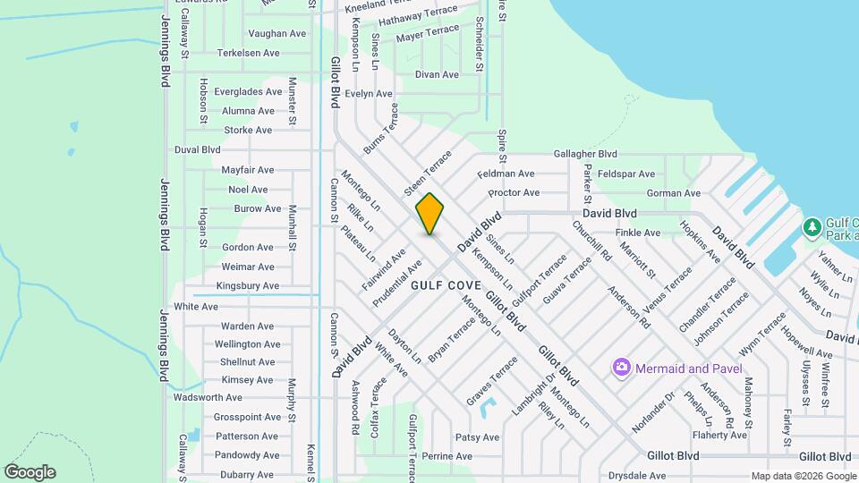 4731 Gillot Blvd Map and Location Details