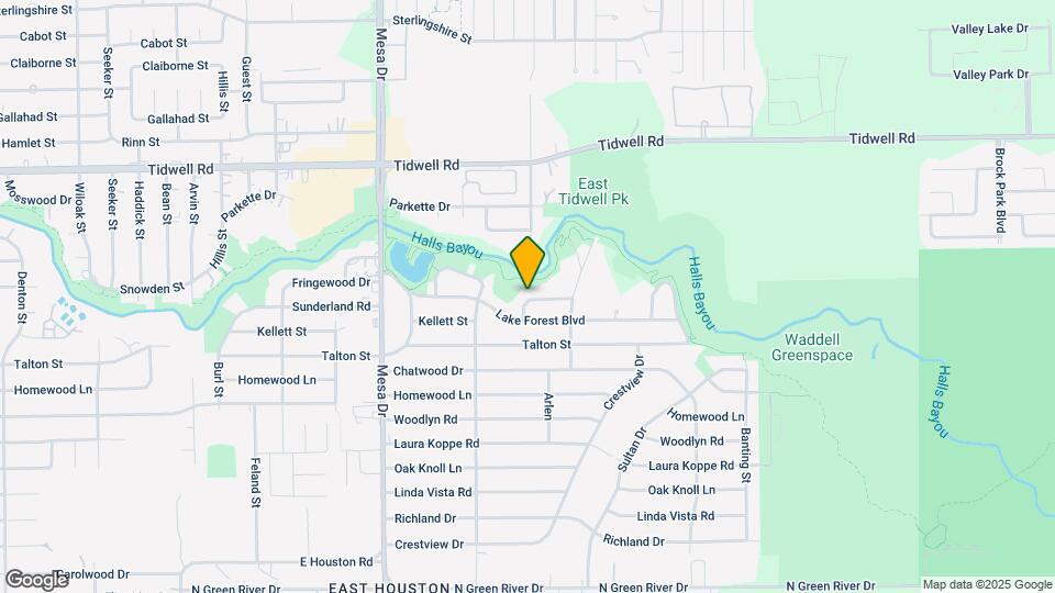9121 Lazydale Ln Map and Location Details