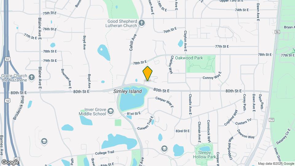Simley Lake Condominiums Map and Location Details