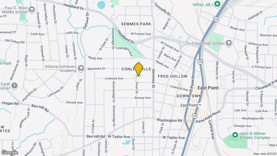 2730 Pearl St Map and Location Details