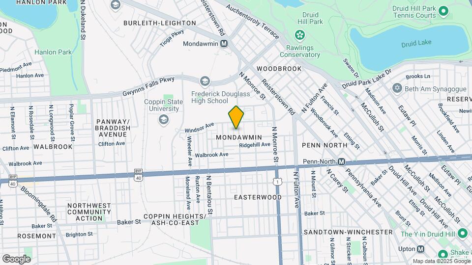 2112 N Pulaski St Map and Location Details