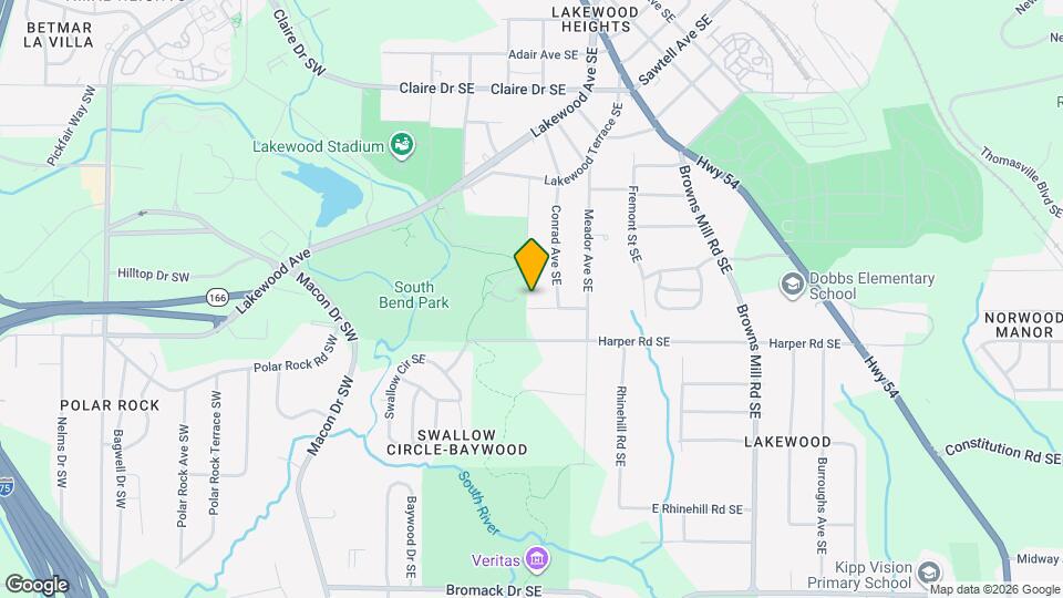 172 Meador Way SE Map and Location Details