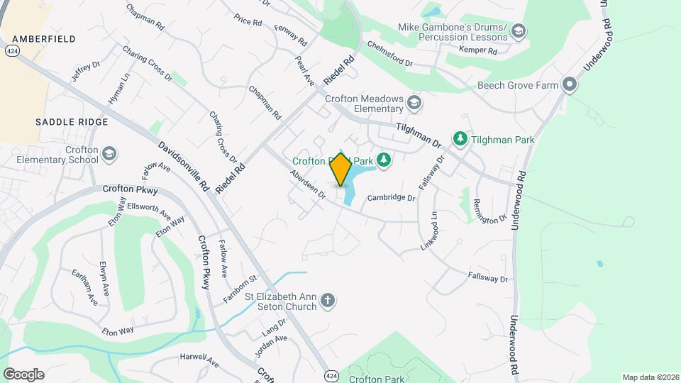 1729 Leisure Way Map and Location Details