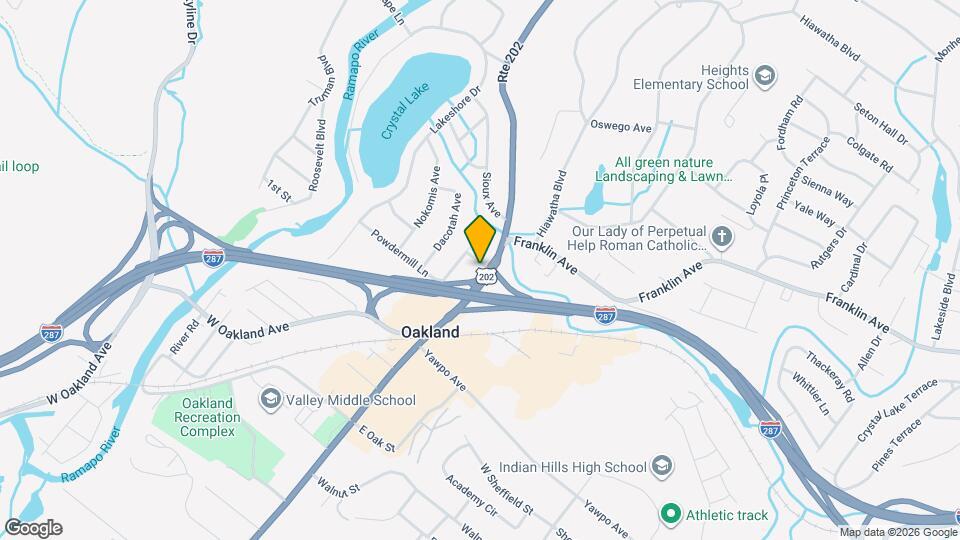 445 Ramapo Valley Rd Mapa y Detalles de la Ubicación