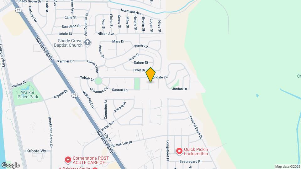 505 Gaston Cir Map and Location Details