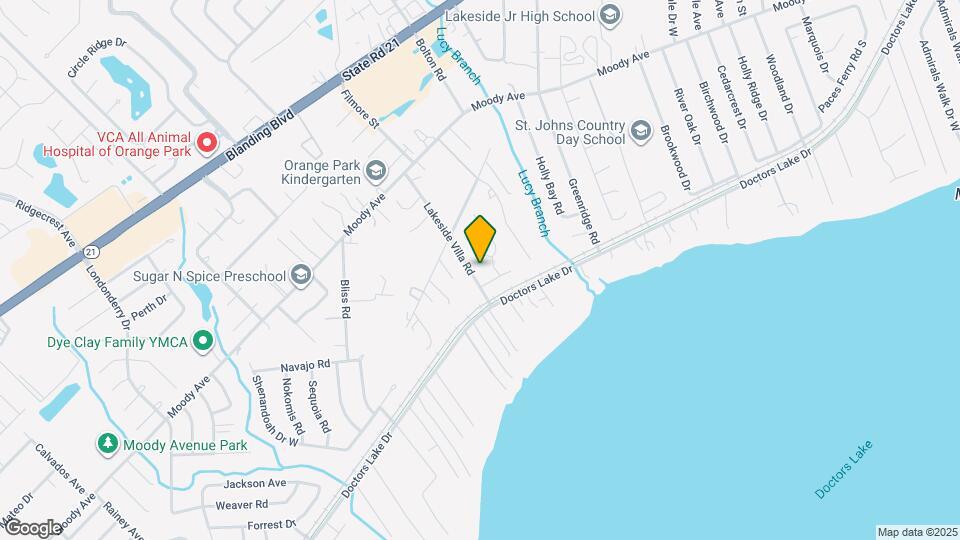 3149 Lakeside Villa Rd Map and Location Details