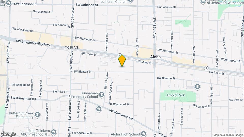 3715 SW 190th Ter Map and Location Details