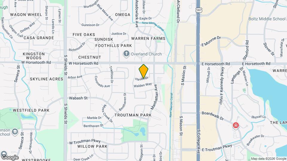 439 Haven Dr Map and Location Details