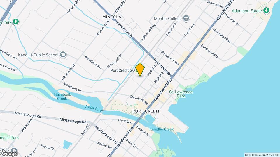 52 Park St E Map and Location Details