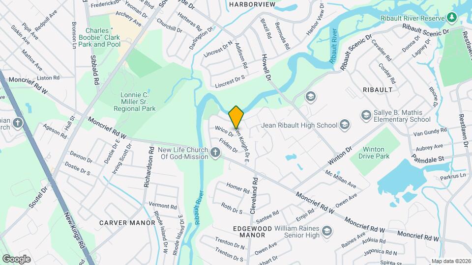 4505 Wrico Dr Map and Location Details