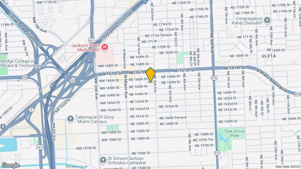 3260 NE 165th St Map and Location Details