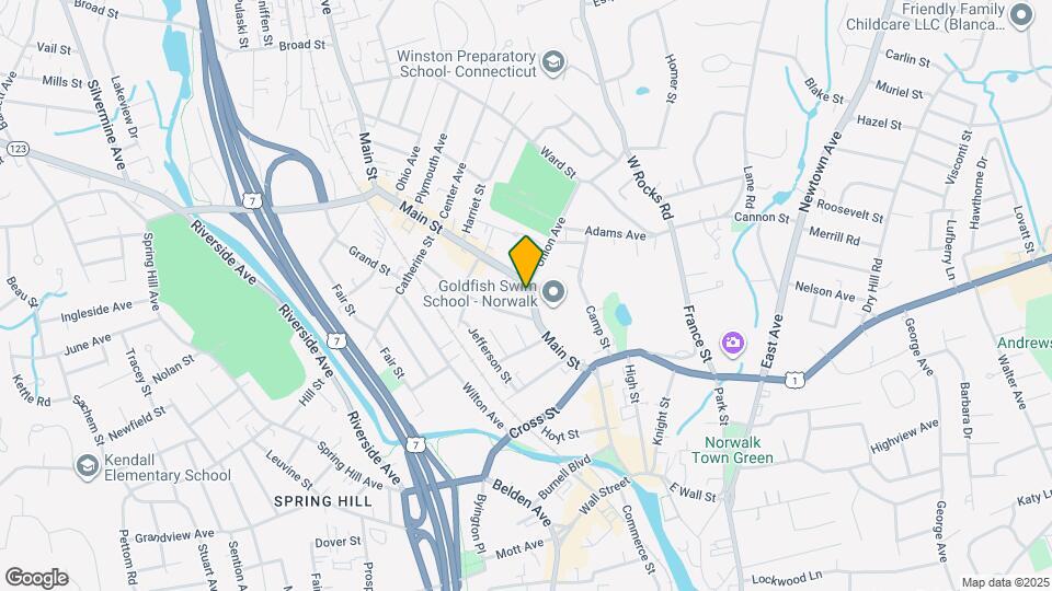 133 Main St Map and Location Details