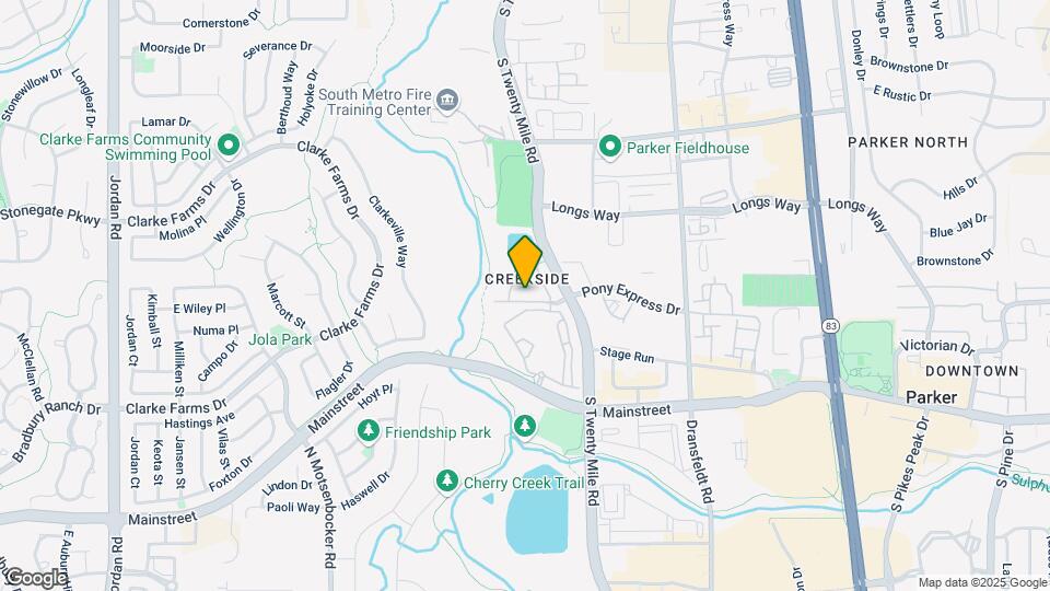 10805 S Twenty Mile Rd Map and Location Details
