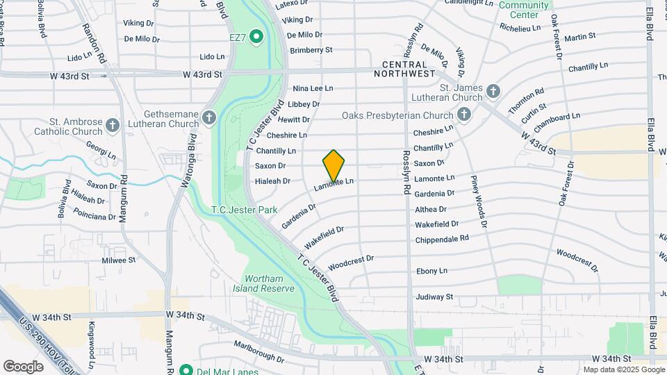 2031 Lamonte Ln Map and Location Details