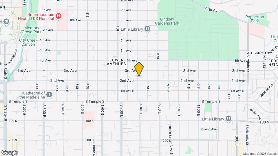 701 2nd Ave, Unit E Map and Location Details