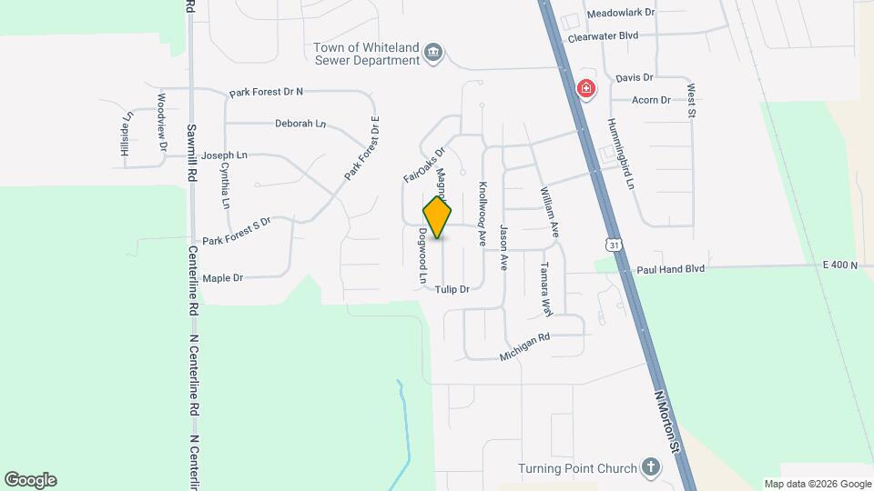 4036 Magnolia Dr Map and Location Details