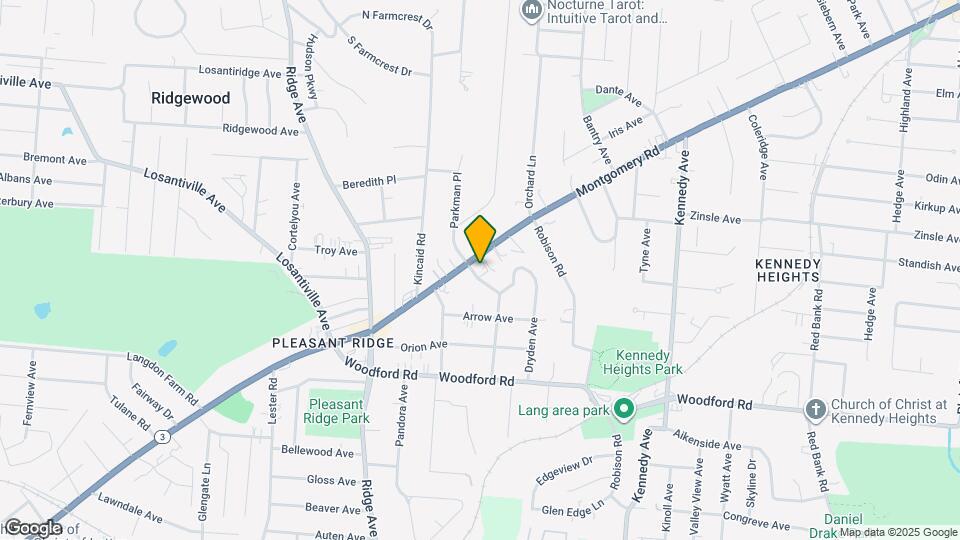 6300 Montgomery Rd Map and Location Details