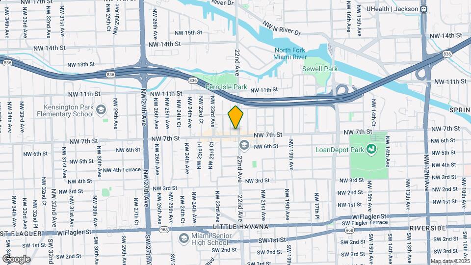 2217 NW 7th St-Unit -1102 Map and Location Details