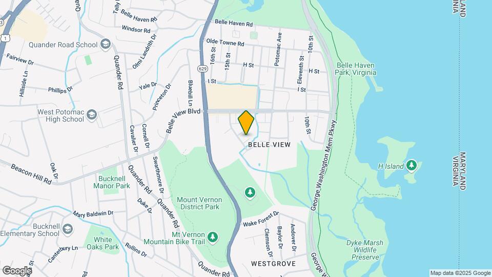 6700 Wakefield Dr Map and Location Details