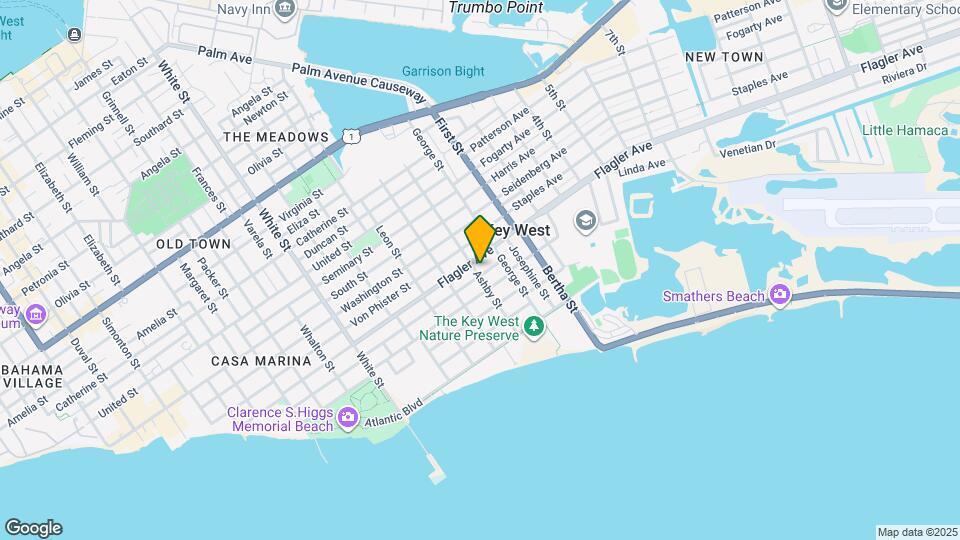 1703 Johnson St, Unit A Map and Location Details