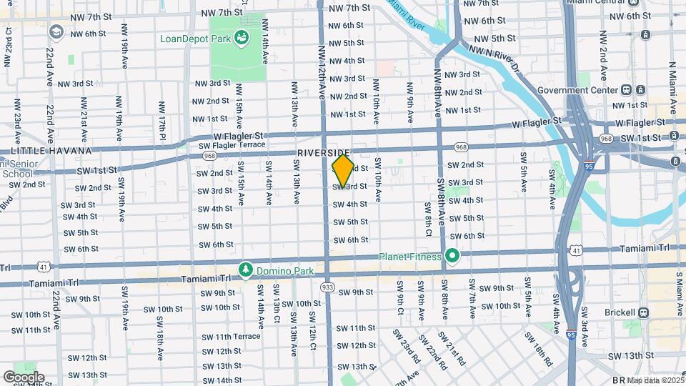 1126 SW 3rd St Map and Location Details