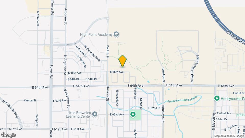 6515 N Espana Ct Map and Location Details