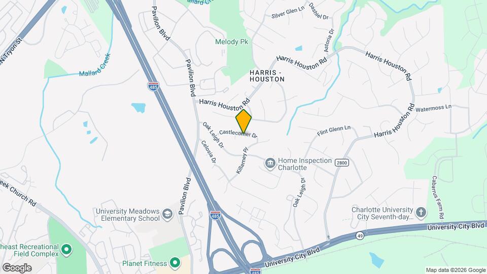 2341 Castlecomer Dr Map and Location Details
