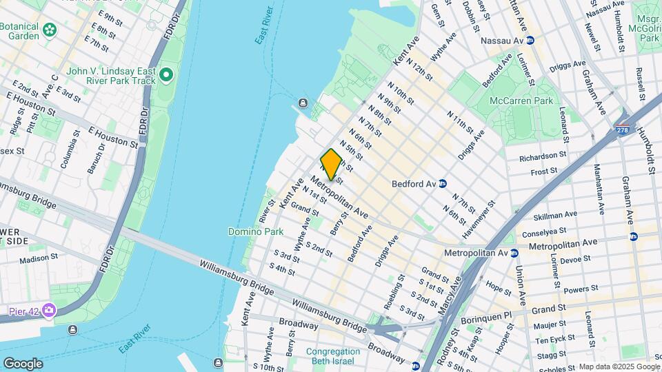 233 Wythe Ave Map and Location Details