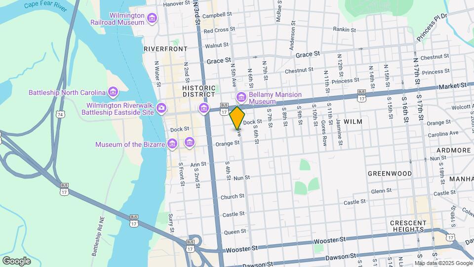 114 S 5th Ave, Unit UP Mapa y Detalles de la Ubicación