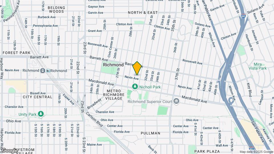 3009 Nevin Ave Map and Location Details