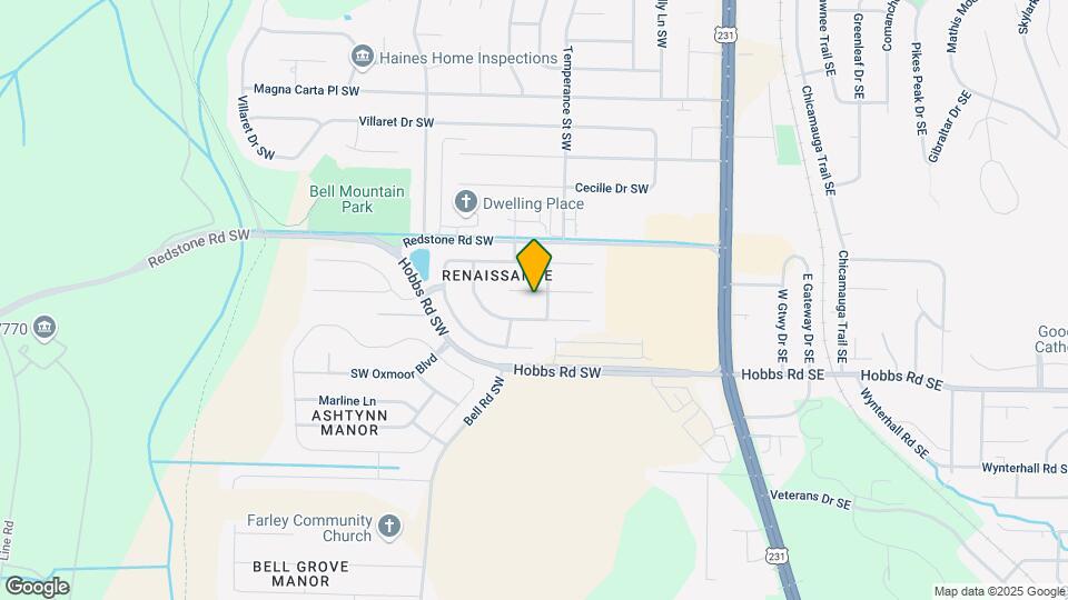 2303 Palisades Ct SW Map and Location Details