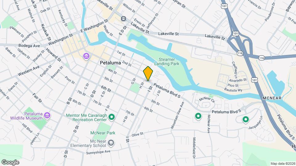 612 Petaluma Blvd S Map and Location Details