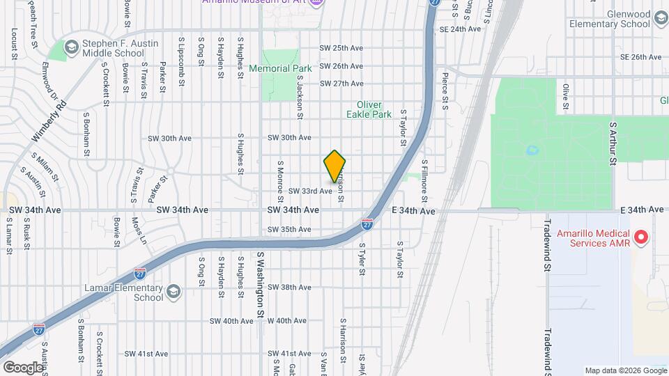 3208 S Harrison St Map and Location Details