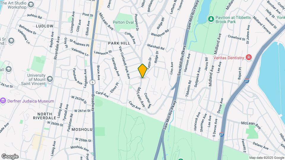 218 Mclean Ave Mapa y Detalles de la Ubicación